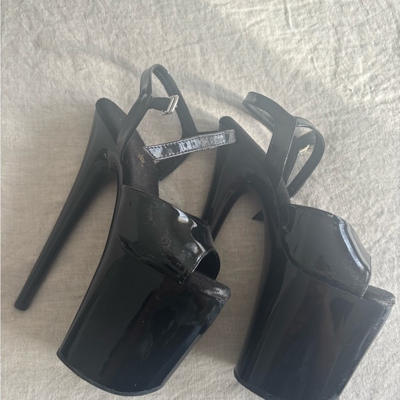 Pleaser Shoes - All Black Pleasers